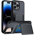 Kalebol フリップカード財布ホルダー 衝撃吸収電話ケース、iPhone 17 Pro Max 用、iPhone 17 Pro 用、iPhone 17 用、iPhone Air 用、iPhone 16 Pro Max 用、iPhone 16 Pro 用、iPhone 16 Plus 用、iPhone 16 用