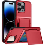Kalebol フリップカード財布ホルダー 衝撃吸収電話ケース、iPhone 17 Pro Max 用、iPhone 17 Pro 用、iPhone 17 用、iPhone Air 用、iPhone 16 Pro Max 用、iPhone 16 Pro 用、iPhone 16 Plus 用、iPhone 16 用