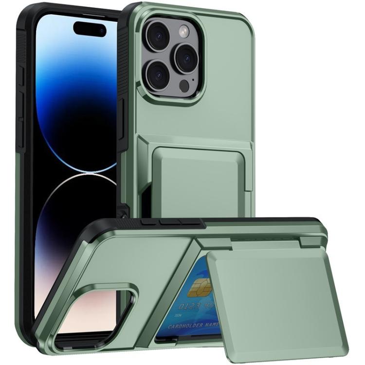 Kalebol フリップカード財布ホルダー 衝撃吸収電話ケース、iPhone 17 Pro Max 用、iPhone 17 Pro 用、iPhone 17 用、iPhone Air 用、iPhone 16 Pro Max 用、iPhone 16 Pro 用、iPhone 16 Plus 用、iPhone 16 用