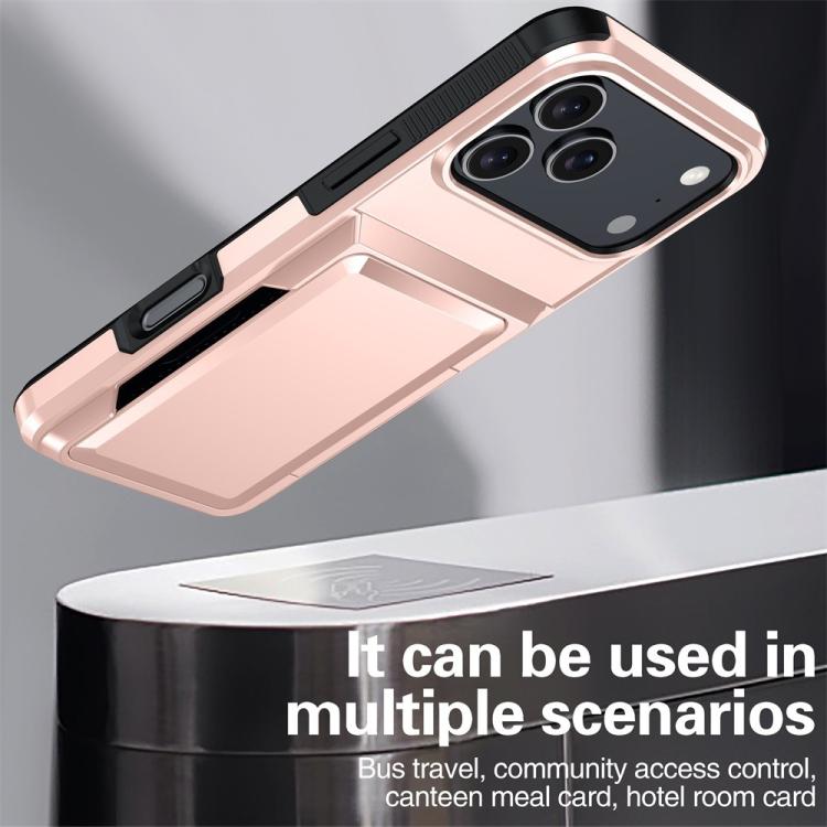 Kalebol フリップカード財布ホルダー 衝撃吸収電話ケース、iPhone 17 Pro Max 用、iPhone 17 Pro 用、iPhone 17 用、iPhone Air 用、iPhone 16 Pro Max 用、iPhone 16 Pro 用、iPhone 16 Plus 用、iPhone 16 用