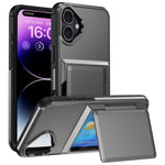 Kalebol フリップカード財布ホルダー 衝撃吸収電話ケース、iPhone 17 Pro Max 用、iPhone 17 Pro 用、iPhone 17 用、iPhone Air 用、iPhone 16 Pro Max 用、iPhone 16 Pro 用、iPhone 16 Plus 用、iPhone 16 用