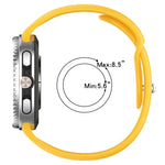 リバースバックル シリコンウォッチバンド、Samsung Galaxy Watch8 / Watch8 Classic用