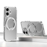 Kalebol 回転磁気ホルダ MagSafe 電話ケース、iPhone 17 Pro Max 用、iPhone 17 Pro 用、iPhone 17 用、iPhone Air 用、iPhone 16 Pro Max 用、iPhone 16 Pro 用、iPhone 16 Plus 用、iPhone 16 用