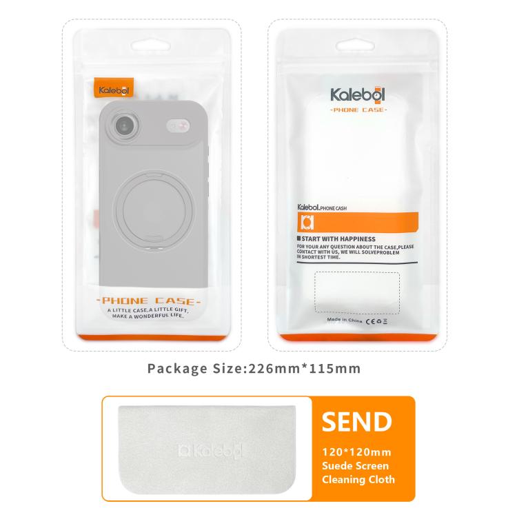 Kalebol 回転磁気ホルダ MagSafe 電話ケース、iPhone 17 Pro Max 用、iPhone 17 Pro 用、iPhone 17 用、iPhone Air 用、iPhone 16 Pro Max 用、iPhone 16 Pro 用、iPhone 16 Plus 用、iPhone 16 用