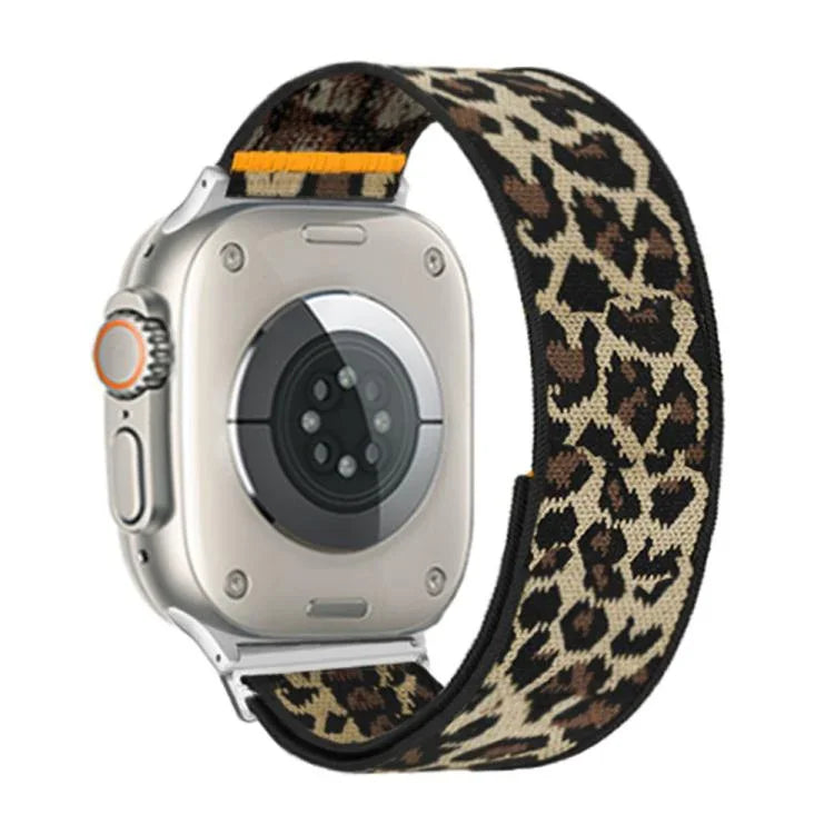 調節可能なシングルループ伸縮ナイロンウォッチバンド、Apple Watch 46mm / 49mm / 45mm / 44mm用、Apple Watch 42mm / 41mm / 40mm / 38mm用
