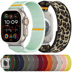調節可能なシングルループ伸縮ナイロンウォッチバンド、Apple Watch 46mm / 49mm / 45mm / 44mm用、Apple Watch 42mm / 41mm / 40mm / 38mm用