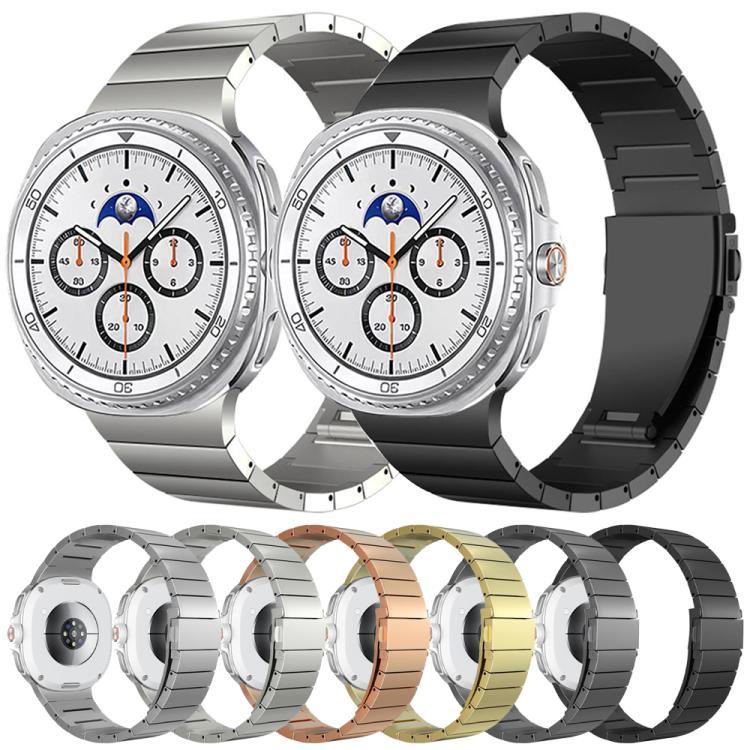 一体型ワンビーズステンレススチールウォッチバンド、Samsung Galaxy Watch8 / Watch8 Classic用