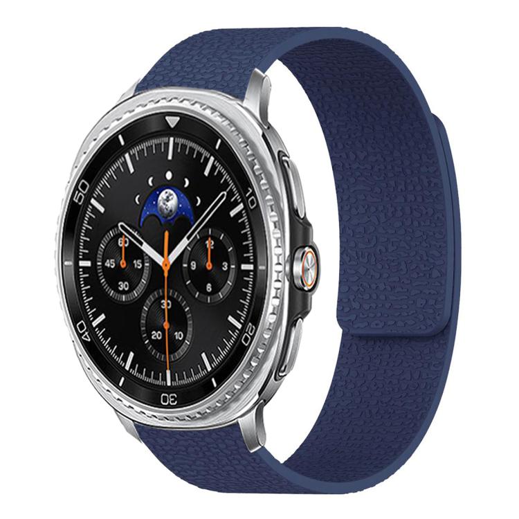 ライチテクスチャーソフト磁気シリコンウォッチバンド、Samsung Galaxy Watch Ultra 47mm / Ultra 2025用、Samsung Galaxy Watch8 / 8 Classic用