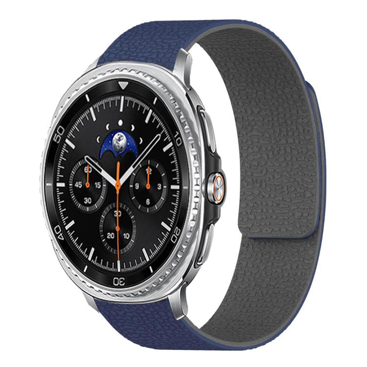 ライチテクスチャーソフト磁気シリコンウォッチバンド、Samsung Galaxy Watch Ultra 47mm / Ultra 2025用、Samsung Galaxy Watch8 / 8 Classic用
