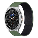 ライチテクスチャーソフト磁気シリコンウォッチバンド、Samsung Galaxy Watch Ultra 47mm / Ultra 2025用、Samsung Galaxy Watch8 / 8 Classic用