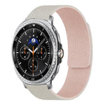 ライチテクスチャーソフト磁気シリコンウォッチバンド、Samsung Galaxy Watch Ultra 47mm / Ultra 2025用、Samsung Galaxy Watch8 / 8 Classic用