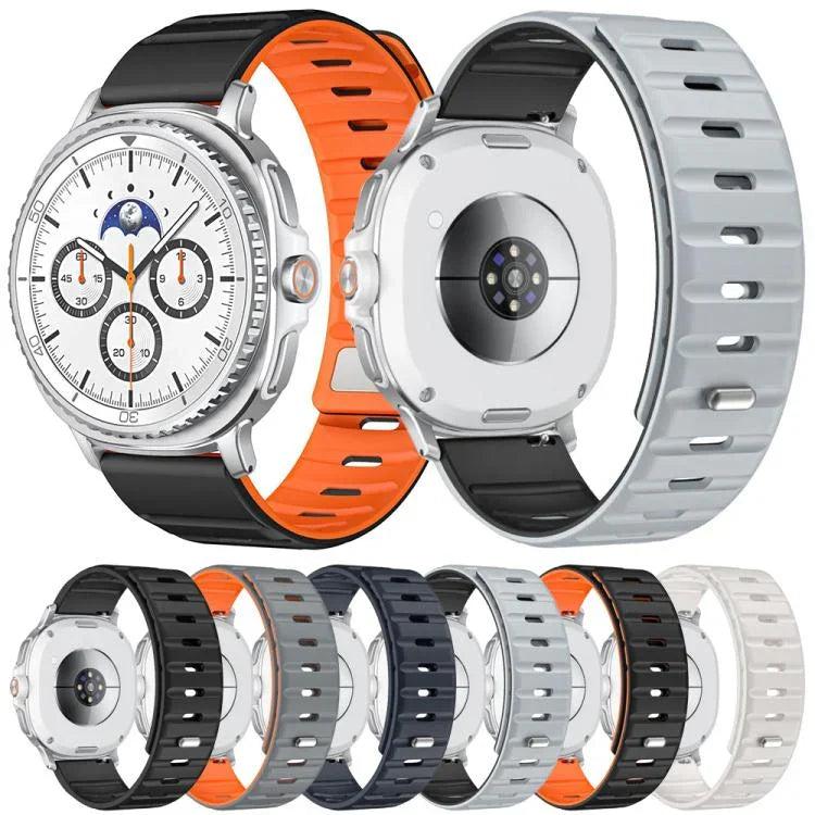 Normanマグネティックシリコンウォッチバンド、Samsung Galaxy Watch8 / Watch8 Classic用
