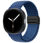 ループマグネティックバックル編みナイロンウォッチバンド、Samsung Galaxy Watch8 / Watch8 Classic用