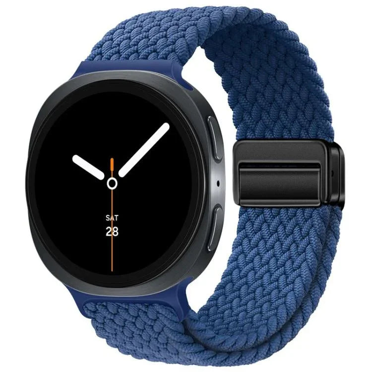 ループマグネティックバックル編みナイロンウォッチバンド、Samsung Galaxy Watch8 / Watch8 Classic用