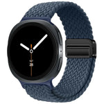 ループマグネティックバックル編みナイロンウォッチバンド、Samsung Galaxy Watch8 / Watch8 Classic用