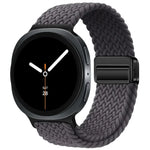 ループマグネティックバックル編みナイロンウォッチバンド、Samsung Galaxy Watch8 / Watch8 Classic用