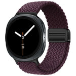 ループマグネティックバックル編みナイロンウォッチバンド、Samsung Galaxy Watch8 / Watch8 Classic用