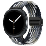 ループマグネティックバックル編みナイロンウォッチバンド、Samsung Galaxy Watch8 / Watch8 Classic用