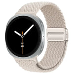 ループマグネティックバックル編みナイロンウォッチバンド、Samsung Galaxy Watch8 / Watch8 Classic用