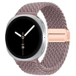 ループマグネティックバックル編みナイロンウォッチバンド、Samsung Galaxy Watch8 / Watch8 Classic用