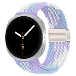 ループマグネティックバックル編みナイロンウォッチバンド、Samsung Galaxy Watch8 / Watch8 Classic用