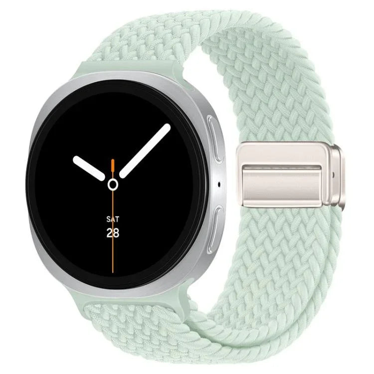 ループマグネティックバックル編みナイロンウォッチバンド、Samsung Galaxy Watch8 / Watch8 Classic用