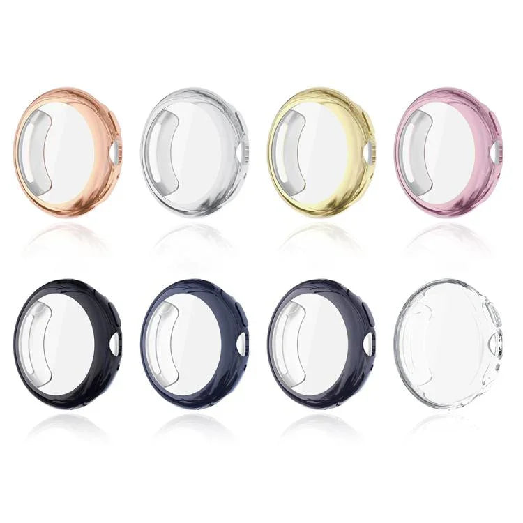 全面カバー 電気めっき TPU ウォッチ保護カバー、Google Pixel Watch4 45mm用、Google Pixel Watch4 41mm用