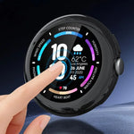 全面カバー 電気めっき TPU ウォッチ保護カバー、Google Pixel Watch4 45mm用、Google Pixel Watch4 41mm用