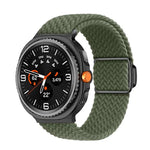 マグネティックバックル編みナイロンウォッチバンド、Samsung Galaxy Watch8 / Watch8 Classic用