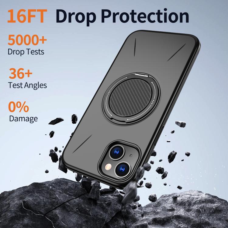 Kalebol 磁気 MagSafe 回転ホルダー PC 電話ケース、iPhone 14 Pro 用、iPhone 14 Pro Max 用、iPhone 13 Pro Max 用、iPhone 13 Pro 用、iPhone 13 用