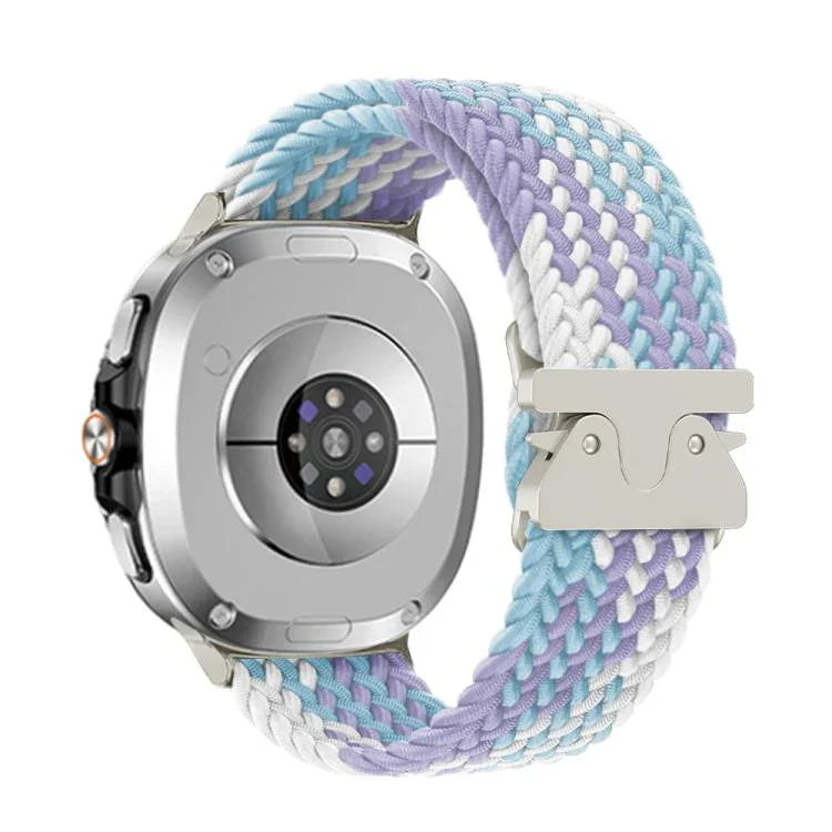 パラシュートバックル編みナイロンウォッチバンド、Samsung Galaxy Watch8 / Watch8 Classic 用