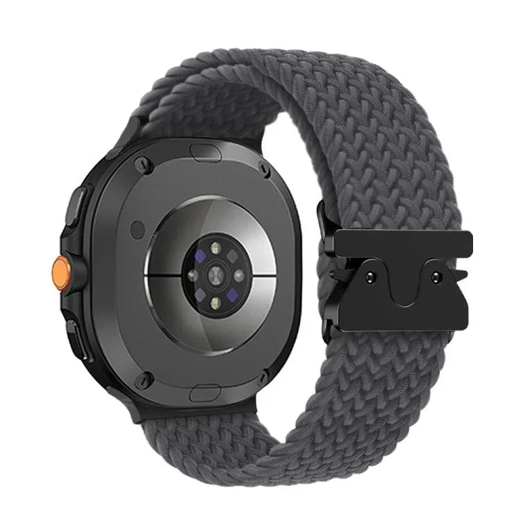 パラシュートバックル編みナイロンウォッチバンド、Samsung Galaxy Watch8 / Watch8 Classic 用
