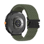 パラシュートバックル編みナイロンウォッチバンド、Samsung Galaxy Watch8 / Watch8 Classic 用