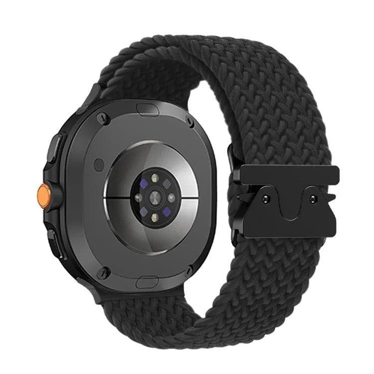 パラシュートバックル編みナイロンウォッチバンド、Samsung Galaxy Watch8 / Watch8 Classic 用