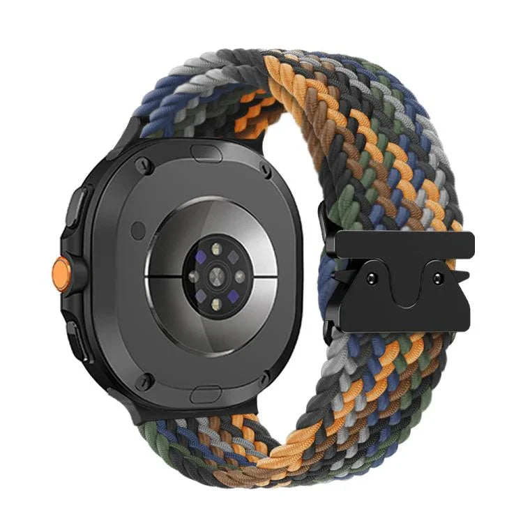 パラシュートバックル編みナイロンウォッチバンド、Samsung Galaxy Watch8 / Watch8 Classic 用