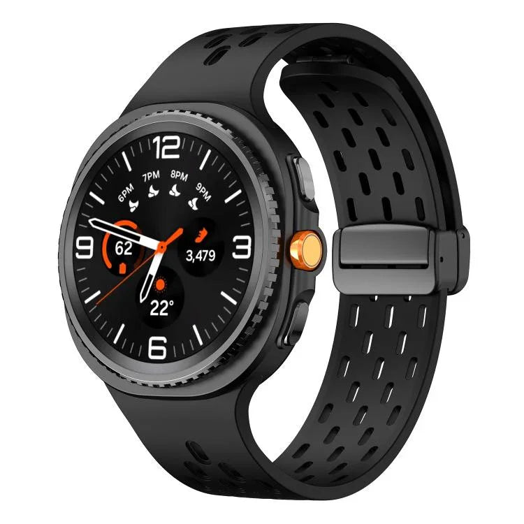 メッシュマグネティックシリコンウォッチバンド、Samsung Galaxy Watch8 / Watch8 Classic 用