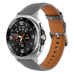 ライチテクスチャ本革ウォッチバンド、Samsung Galaxy Watch8 / Watch8 Classic 用