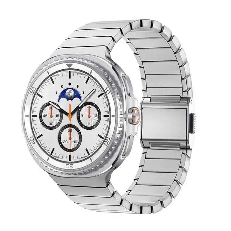 バンブーノーマンバックルステンレススチールウォッチバンド、Samsung Galaxy Watch8 / Watch8 Classic 用