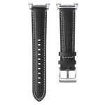 ステッチ入り本革ウォッチバンド、Samsung Galaxy Watch8 / Watch8 Classic 用