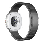 一体型三珠べっ甲バックルメタルウォッチバンド、Samsung Galaxy Watch8 / Watch8 Classic 用