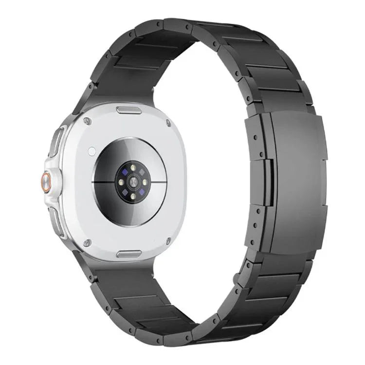 一体型三珠べっ甲バックルメタルウォッチバンド、Samsung Galaxy Watch8 / Watch8 Classic 用