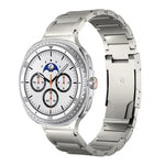 一体型三珠べっ甲バックルメタルウォッチバンド、Samsung Galaxy Watch8 / Watch8 Classic 用
