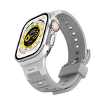 パイオニア メタルジョイント カラフルシリコンウォッチバンド、Apple Watch 46mm / 49mm / 45mm / 44mm用、Apple Watch 42mm / 41mm / 40mm / 38mm用