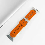 パイオニア メタルジョイント カラフルシリコンウォッチバンド、Apple Watch 46mm / 49mm / 45mm / 44mm用、Apple Watch 42mm / 41mm / 40mm / 38mm用