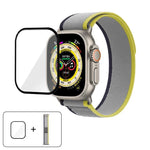 ワイルドパスループ ナイロンウォッチバンド 3Dカーブフィルム付き、Apple Watch シリーズ10 46mm用、Apple Watch シリーズ10 42mm用、Apple Watch 6 / 5 / 4 / SE 44mm用
