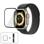 ワイルドパスループ ナイロンウォッチバンド 3Dカーブフィルム付き、Apple Watch シリーズ9 / 8 / 7 41mm用、Apple Watch 3 / 2 / 1 38mm用、Apple Watch 3 / 2 / 1 42mm用