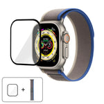 ワイルドパスループ ナイロンウォッチバンド 3Dカーブフィルム付き、Apple Watch シリーズ9 / 8 / 7 41mm用、Apple Watch 3 / 2 / 1 38mm用、Apple Watch 3 / 2 / 1 42mm用