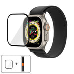 ワイルドパスループ ナイロンウォッチバンド 3Dカーブフィルム付き、Apple Watch シリーズ9 / 8 / 7 41mm用、Apple Watch 3 / 2 / 1 38mm用、Apple Watch 3 / 2 / 1 42mm用