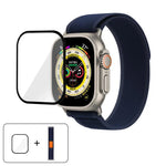 ワイルドパスループ ナイロンウォッチバンド 3Dカーブフィルム付き、Apple Watch シリーズ9 / 8 / 7 41mm用、Apple Watch 3 / 2 / 1 38mm用、Apple Watch 3 / 2 / 1 42mm用