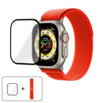 ワイルドパスループ ナイロンウォッチバンド 3Dカーブフィルム付き、Apple Watch シリーズ9 / 8 / 7 41mm用、Apple Watch 3 / 2 / 1 38mm用、Apple Watch 3 / 2 / 1 42mm用